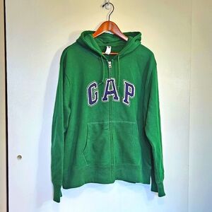 GAP zip front hoodie Y2K